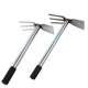Dual-purpose hoe flat hoe gardening dual-purpose hoe tool 25# handle hoe weeding tool Linyi agricultural hardware tool