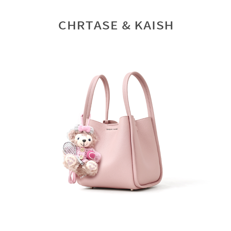 Официальный сайт CHRTASE&KAISH, корзина для овощей, кожаная женская сумка высокого класса, переносная сумка через плечо для поездок на работу, сумка-ведро Изображение 1