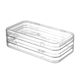 Wearing armor storage box Large capacity nail art storage box Z triple folding nail art multifunctional transparent jewelry storage box