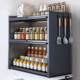 Kitchen seasoning shelf multi-function seasoning tank storage multi-layer seasoning shelf countertop dustproof cupboard