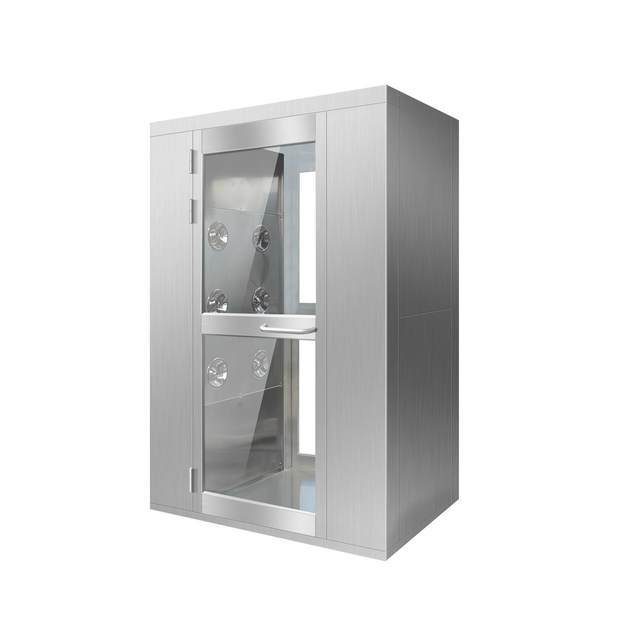 Food factory air shower room 304 stainless steel double double hair shower room intelligent control 201 cargo shower room air shower equipment