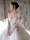 Свадебное платье-топик из французской тяжелой промышленности bride 2025, новая основная пряжа, высококачественная текстура, роскошная атмосфера, шлейфовое приветственное платье mini 3