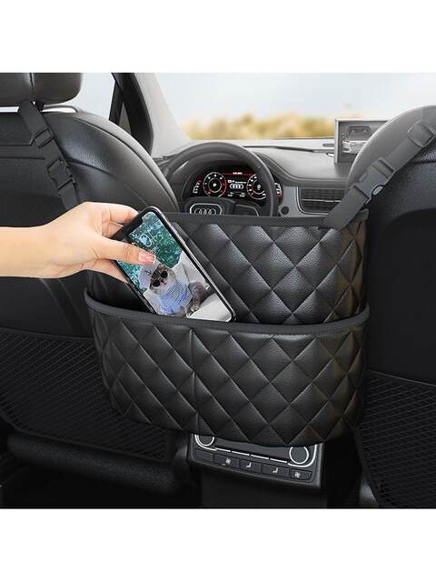Car storage bag seat room net bag for car back storage hanging bag placing bag storage bag car built-in supplies