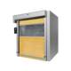 Suzhou stainless steel single double hair shower room PVC material quick rolling shutter door cargo shower room dust-free workshop air shower
