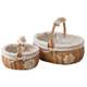 Picking storage baskets, willow woven rattan portable picnic baskets, fruit baskets, storage baskets, gift shopping baskets, bamboo baskets