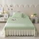 Summer iced beans cool mat three-piece m-set bed skirt style princess cool bed sheet machine washable air conditioning mat soft mat