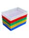 Thickened tray breeding insect material parts box hardware tool workshop distribution plastic box basin plastic square plate extra large size