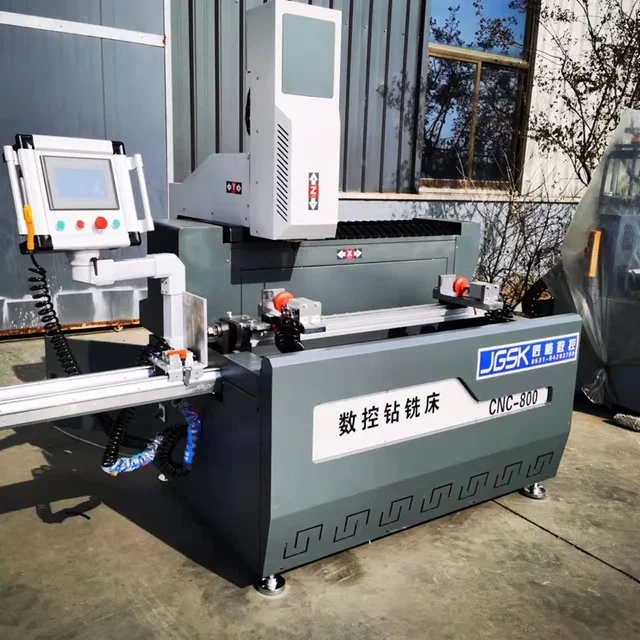 CNC milling machine sliding door CNC drilling and milling machine manufacturer direct supply CNC drilling and milling machine broken bridge aluminum doors and windows equipment