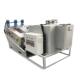 Threaded screw dehydrator wastewater machine sewage sludge purification and concentration separator breeding farm factory living factory
