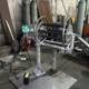 Marine electric cage crane single wheel 12V24V cage crane small speedboat pull net cage 304 stainless steel factory