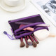 Double-layer transparent mesh file bag B7 large-capacity household ID storage bag Passport household registration book Zipper bank card ID card card bag Mini cosmetic bag Multifunctional coins change