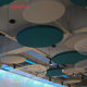 Special-shaped acoustic dashboard office conference room sound absorption materials teaching room restaurant cafe ceiling sound absorption soft pack