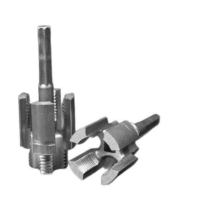 New 4/6 water pipe universal electric inner and outer wire integrated wire opener plate tool thread tapping tap