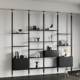 The ancient storage shelf, the screen partition display rack storage cabinet display rack