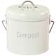 Waterproof kitchen waste bucket with handle, wet garbage sorting trash can, countertop with activated carbon filter odor