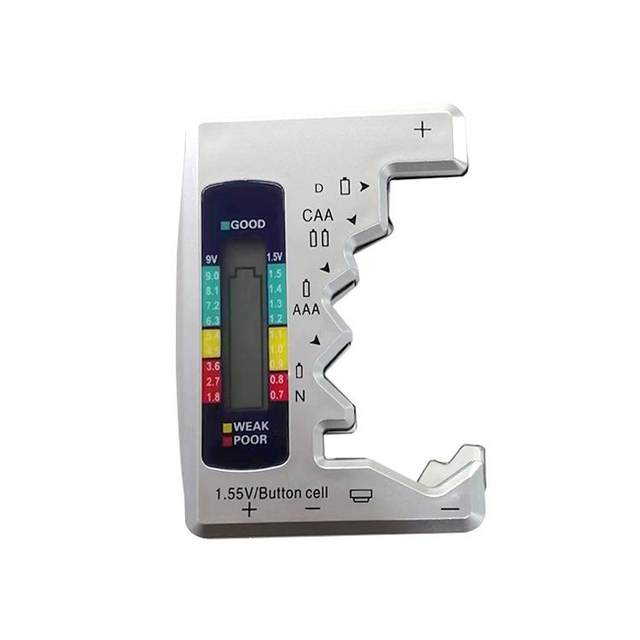 BT886 Digital Battery Tester Battery Voltage Detector Dry Battery Voltage Measurement