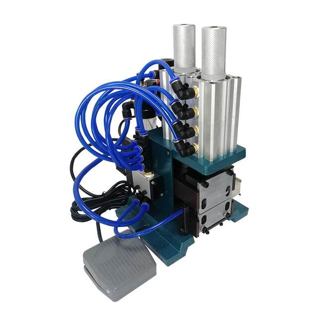 Upright heat stripper data wire stripper braided wire nylon wire peeling machine pneumatic core wire stripper