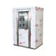 Air shower room 304 stainless steel induction air shower channel clean cargo shower room 201 double double blowing exterior painted air shower door