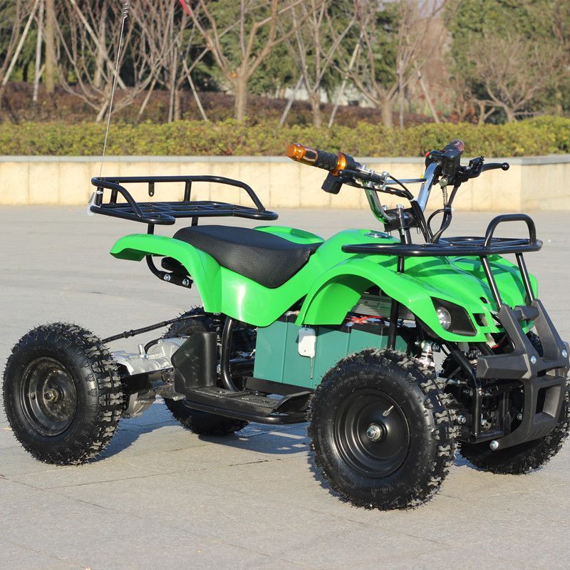 Электрический квадроцикл little bull ATV, четырехколесный внедорожный мотоцикл, детский аккумуляторный привод на ось, горный маленький электрический велосипед Изображение 1