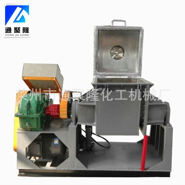 Electric heating vacuum kneader Space mud ultra-light clay kneader Stainless steel screw extrusion kneader