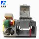 Electric heating vacuum kneader Space mud ultra-light clay kneader Stainless steel screw extrusion kneader