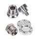CNC machining hardware stainless steel precision parts custom aluminum alloy stainless steel core-moving machine CNC lathe processing