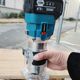 Woodworking power tool trimming machine lithium battery aluminum plastic board groove cutting machine magic tool engraving wood milling brushless