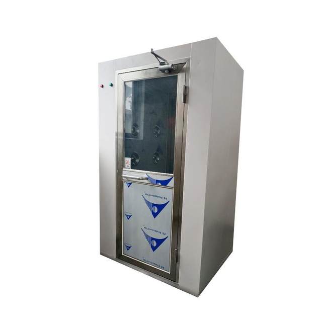 Single double hair shower room automatic air shower room food factory dust-free workshop purification channel