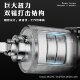Navi industrial grade pneumatic small wind cannon large torque wrench 1/2 wind wrench hexagon auto repair disassembly tool