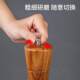 Solid wood pepper grinder Manual black pepper seasoning bottle Kitchen gadget hand-grinding pepper powder Pepper grinding