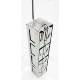 Liquid nitrogen tank basket frozen storage box rack hanging rack stainless steel 25 grid 4567 layer square drawer factory direct sales