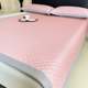 Summer silk bean mat three-piece set can be machine washed 2025025 new bean sheet ice type air conditioning mat a