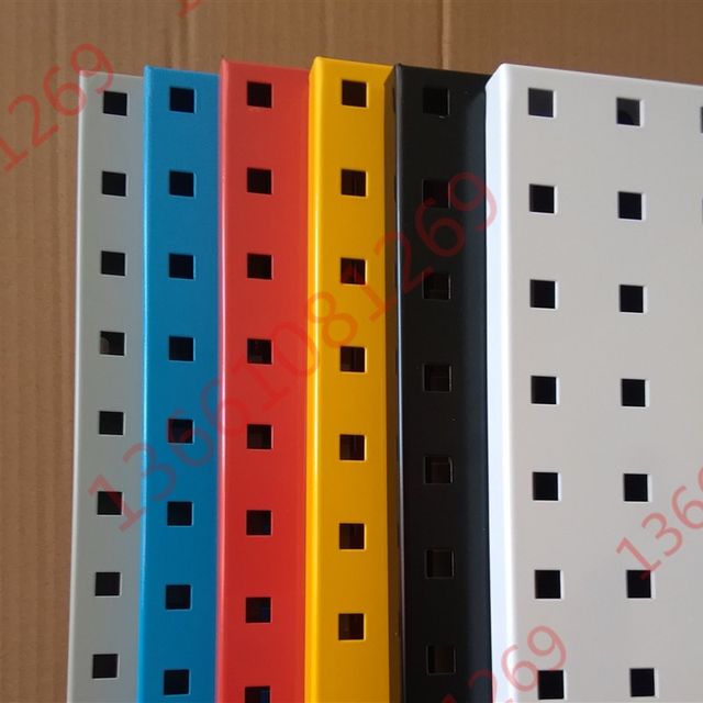 Hole plate shelf tool wall hardware tool hanging plate square hole plate hook wall display rack storage rack