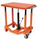 Manual hydraulic column type lifting platform hydraulic platform movable lifting platform car lifting tool truck