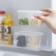 Kitchen mini freshness box onion, ginger and garlic food sealing box transparent food storage box with lid small 2 packs