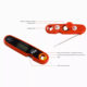 Folding waterproof food thermometer kitchen barbecue food barbecue fast temperature measurement electronic meat thermometer probe