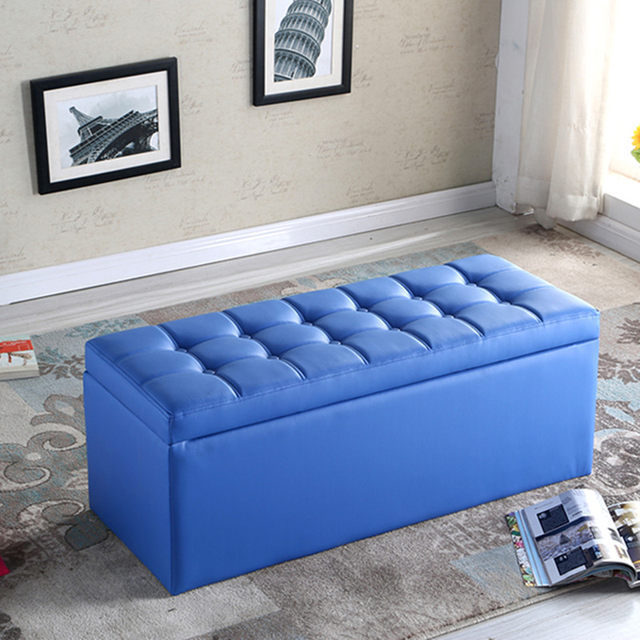 Sofa stool rectangular household door fashion multi-functional seat clothing store storage box shoe replacement stool