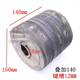 Concrete mixer wheel accessories friction rubber castor mortar cement mixer upper rubber wheel polyurethane wheel roller