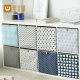 Storage box fabric finishing box household foldable dormitory clothes toys thickened square storage box new products