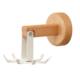 Personal kitchen rotary hook kitchen utensils rack spoon shovel rack household punch-free log storage rack