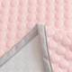 2024 new pink ice silk cool mat three-piece set cold bean air-conditioning mat can be washed with a machine and cool mat bed sheet