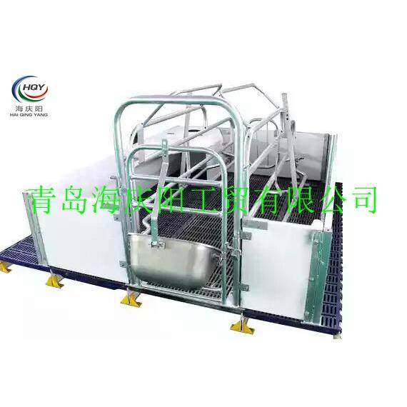 Manufacturers supply pig breeding equipment hot-dip galvanized European sow delivery bed delivery bed single sow delivery bed