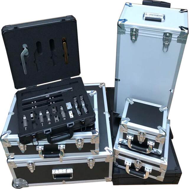 Customized aluminum box suitcase password box haircut box sample box pipe box hardware sample display box tool box