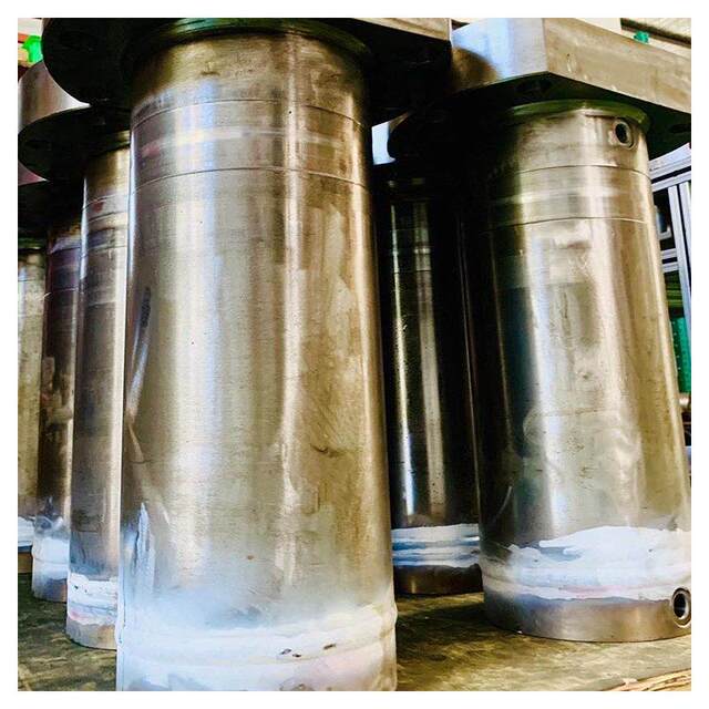 厂家定制量大优惠硫化机油缸前法兰式油缸定做模具机械硫化机油缸
