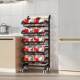Ins storage rack snacks cart kitchen floor-standing multi-layer fruit and vegetable storage basket vegetable rack vegetable basket vegetable basket