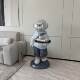 Astronaut indoor home storage floor-standing living room ornaments TV cabinet next to sofa