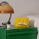 LENYVASEN Robot Ceramic Paper Towel Box Modern Creative Living Room Storage Box Desktop Ornament Paper Box
