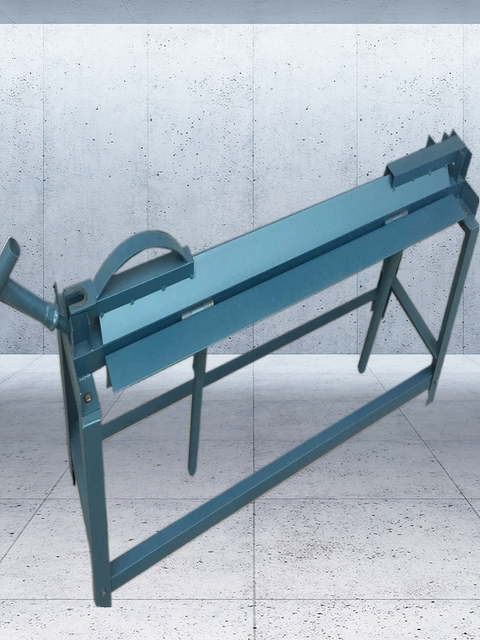Small manual iron bending machine 90 degree right angle biting machine folding machine edge folding machine insulation stainless steel edge press