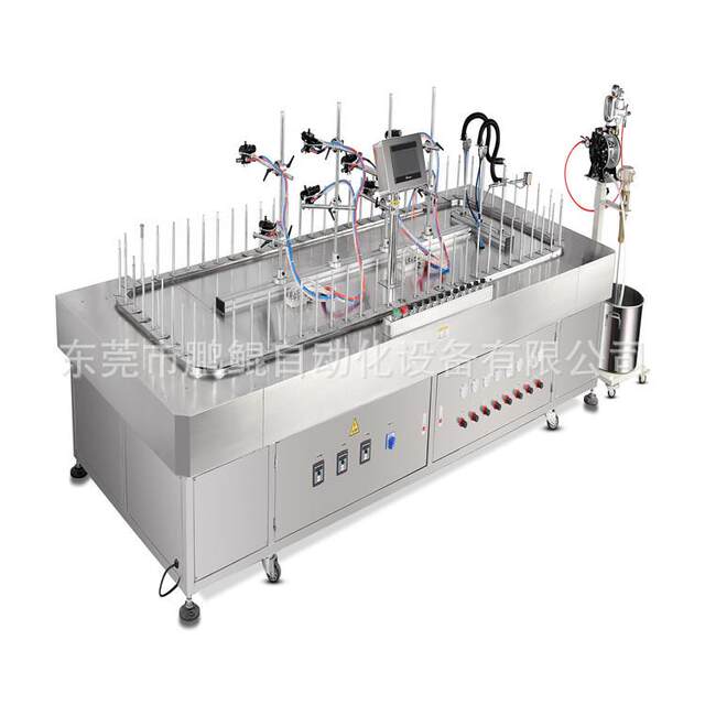 Dongguan silicone mobile phone case fixed gun spray baking integrated spray paint line plastic mobile phone case automatic coating equipment