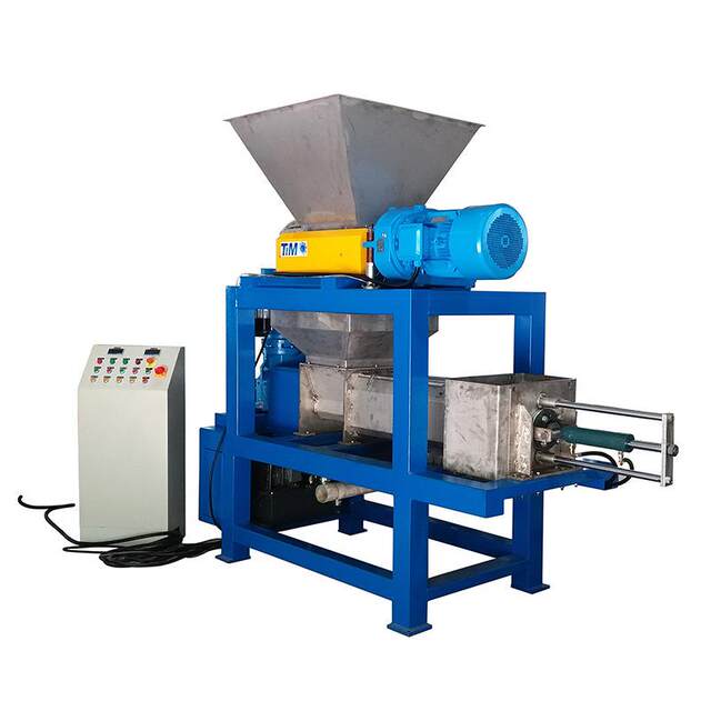 Food and kitchen waste disposal equipment Food and kitchen waste solid-liquid separation equipment crushing and dehydrating integrated waste disposal machine